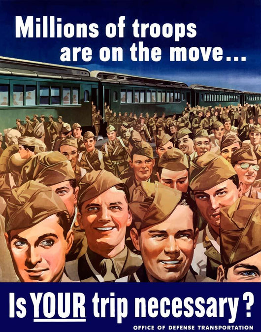 Digitally Restored War Propaganda Wall Decal Design 75