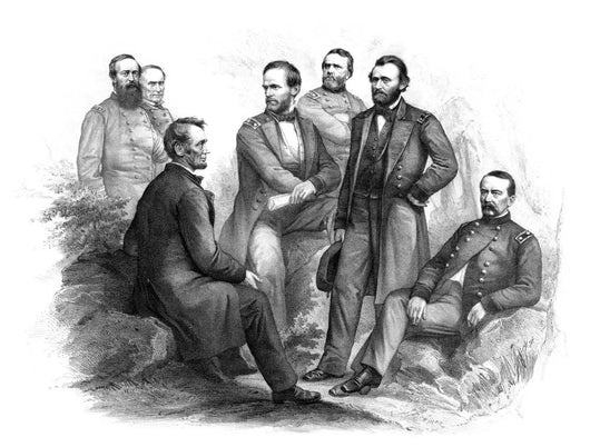 Digitally Restored Civil War Wall Decal Design 15