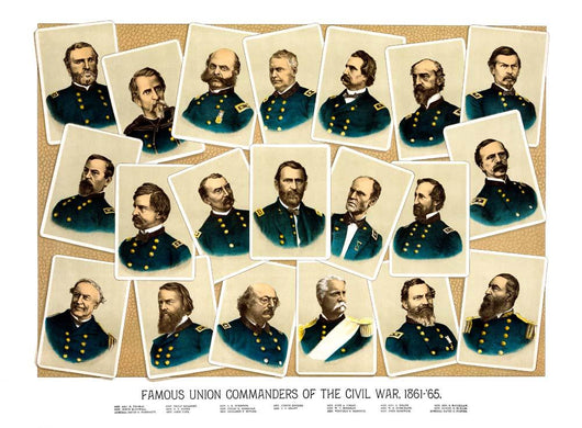 Digitally Restored Civil War Wall Decal Design 5