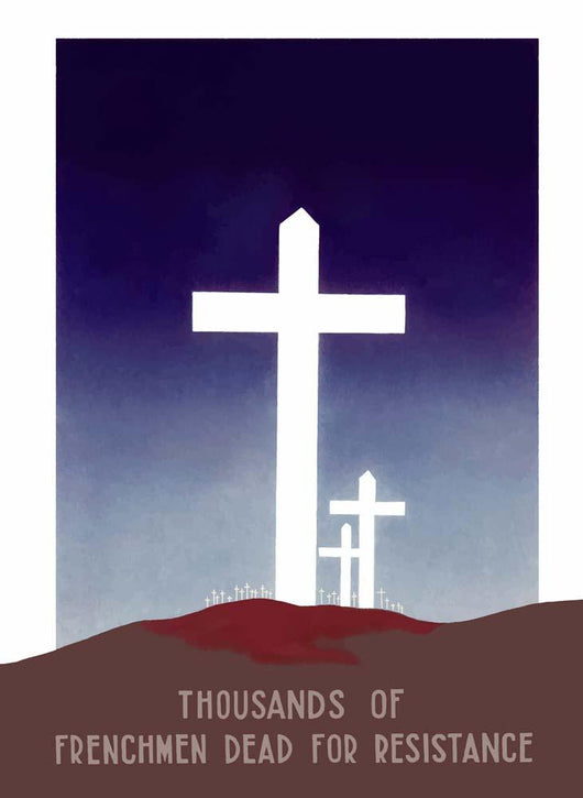 Digitally Restored War Propaganda Wall Decal Design 18