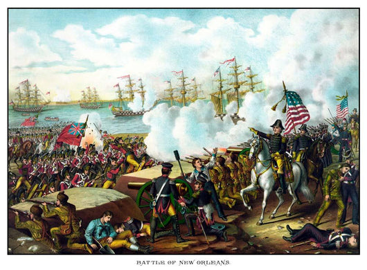 Digitally Restored War 1812 Wall Decal