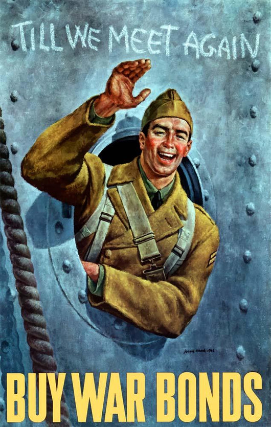 Digitally Restored War Propaganda Wall Decal Design 17