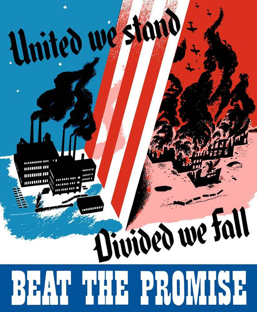 Digitally Restored War Propaganda Wall Decal Design 14