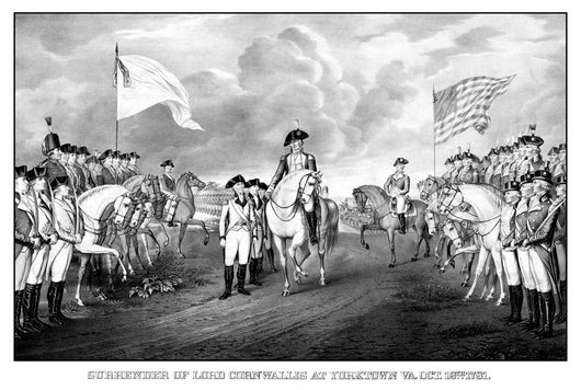 Digitally Restored Revolutionary War Wall Decal Design 2