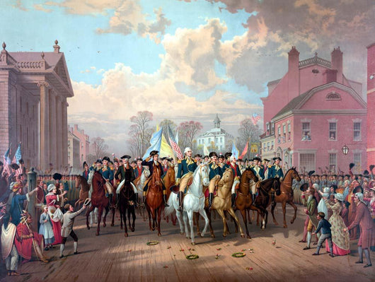 Digitally Restored Revolutionary War Wall Decal Design 1