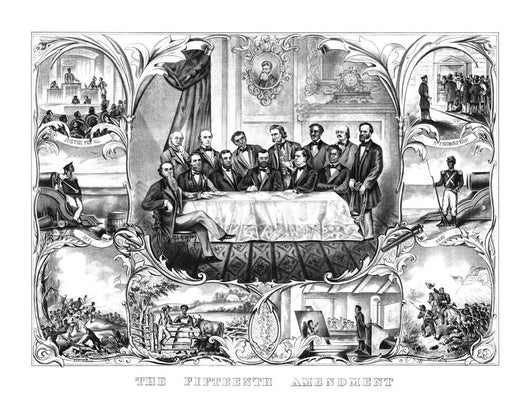Civil War Era Print Wall Decal