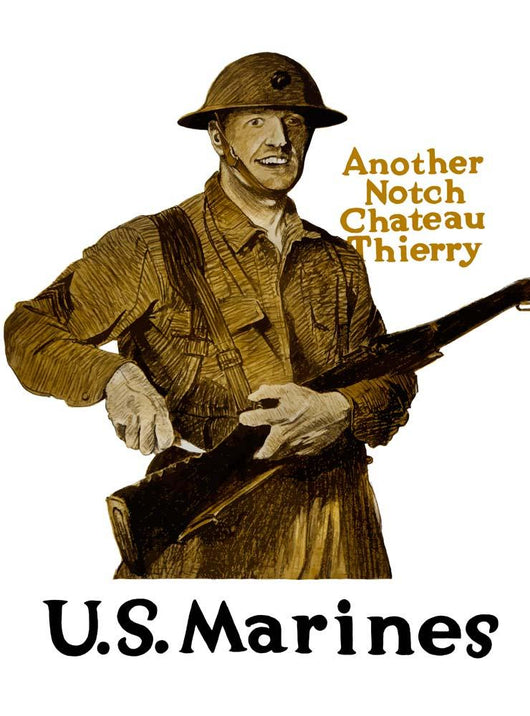 Vintage Wwi Poster Smiling Wall Decal