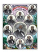 American History Print Featuring Wall Decal