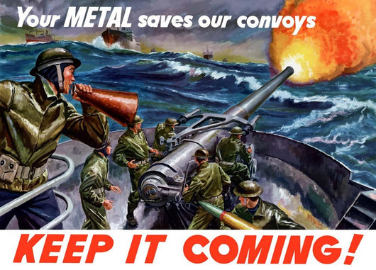 Vintage World War Ii Wall Decal Design 66