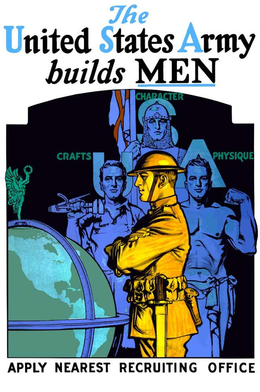 Vintage World War I Wall Decal Design 39