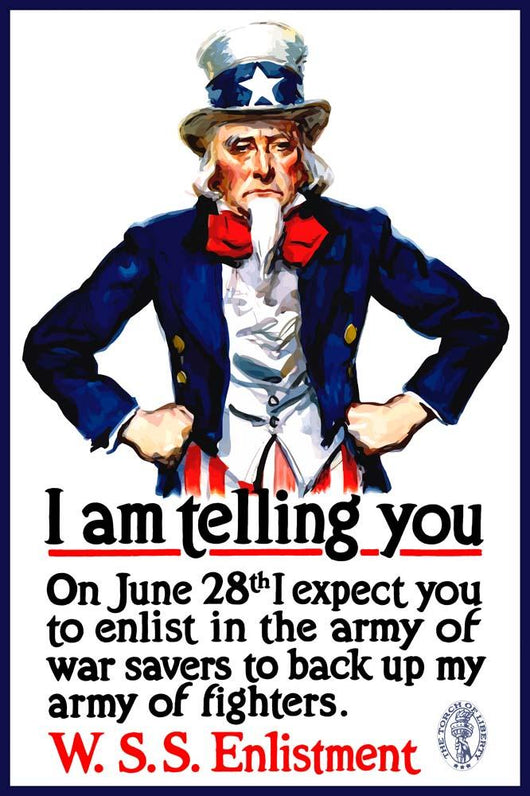 World War I Poster Wall Decal Design 10