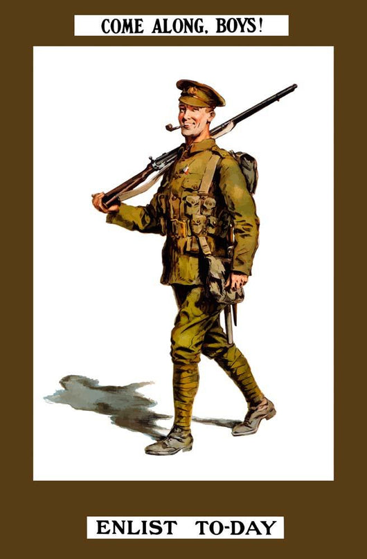 Vintage World War I Wall Decal Design 29