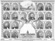 Vintage American History Print Wall Decal Design 19