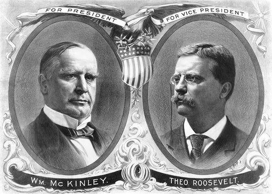 Vintage Presidential Election Poster Wall Decal