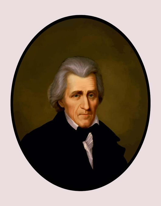 Vintage American History Painting Wall Decal Design 3