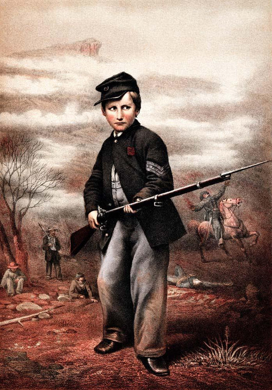 Vintage Civil War Print Wall Decal Design 13
