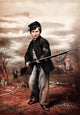 Vintage Civil War Print Wall Decal Design 13