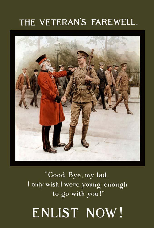 World War I Poster Wall Decal Design 1