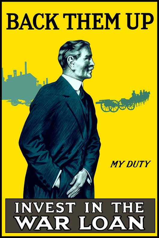 Vintage World War I Wall Decal Design 16