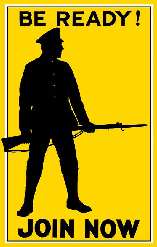 Vintage World War I Wall Decal Design 14