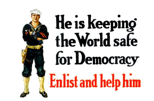 Vintage World War One Wall Decal Design 19