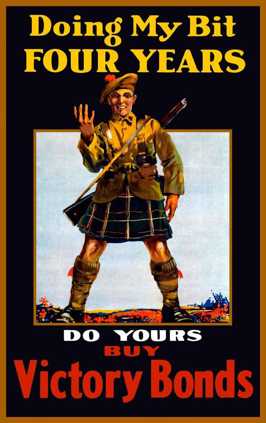 Vintage World War One Wall Decal Design 8