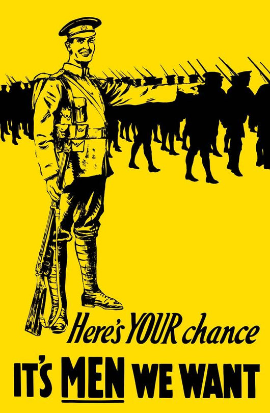 Vintage World War One Wall Decal Design 5