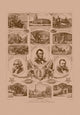 Vintage American History Print Wall Decal Design 13