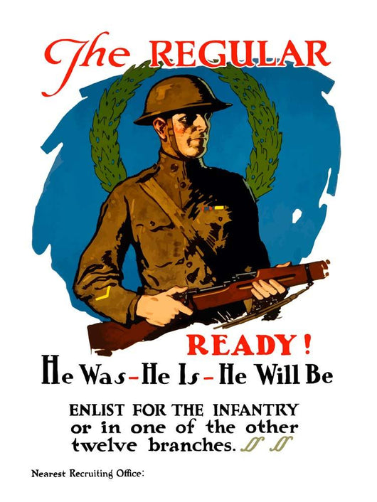 Vintage World War I Wall Decal Design 11
