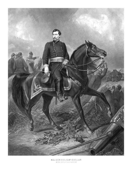 Vintage Civil War Print Wall Decal Design 2
