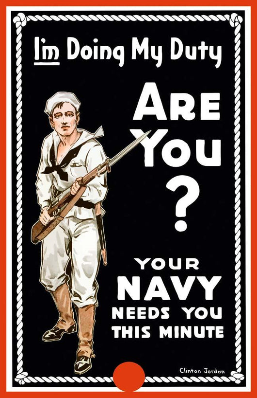 Vintage World War I Wall Decal Design 6