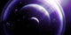 Illustration Ringed-planet Viewed from Wall Decal