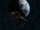 Asteroid Front Earth Wall Decal Design 6