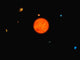 Solar System Wall Decal Design 4