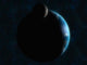 Earth and Moon Wall Decal Design 2