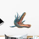 Kronosaurus Saying Ahhhhh for the Dentist Wall Decal