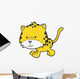Cute Baby Leopard Wall Decal