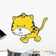 Cute Baby Leopard Wall Decal