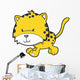 Cute Baby Leopard Wall Decal
