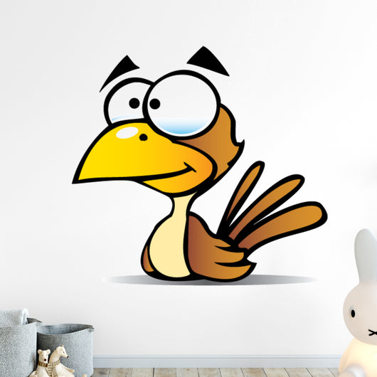 Cartoon Lil Bird Wall Decal