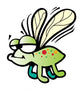 Cartoon Lil Bug Wall Decal