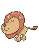 Cute Little Baby Lion Wall Decal