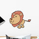 Cute Little Baby Lion Wall Decal