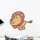 Cute Little Baby Lion Wall Decal