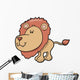 Cute Little Baby Lion Wall Decal