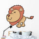 Cute Little Baby Lion Wall Decal