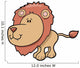 Cute Little Baby Lion Wall Decal