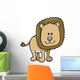 Cute Little Baby Lion Wall Decal