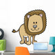 Cute Little Baby Lion Wall Decal
