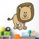 Cute Little Baby Lion Wall Decal